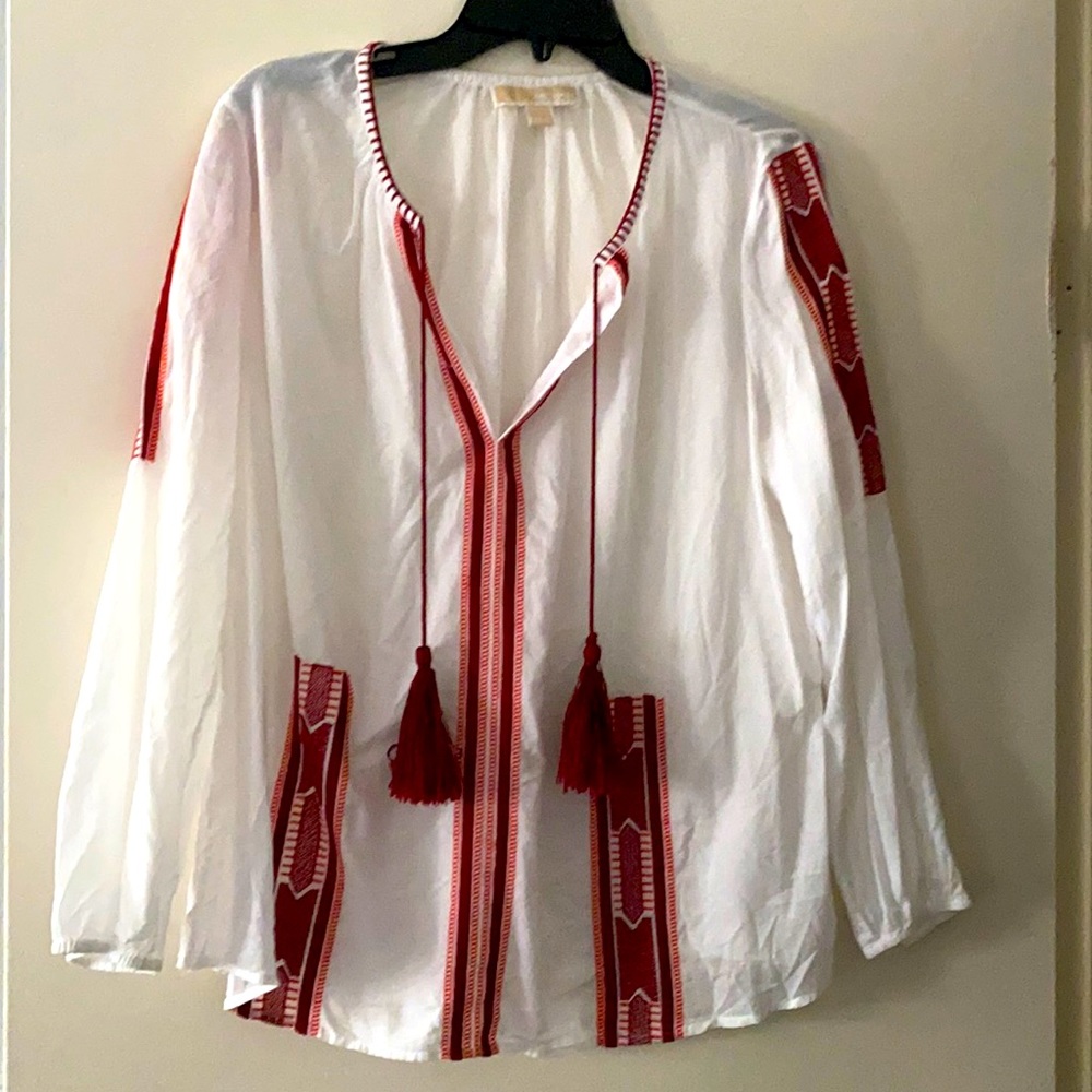 Michael kors blouse with details
